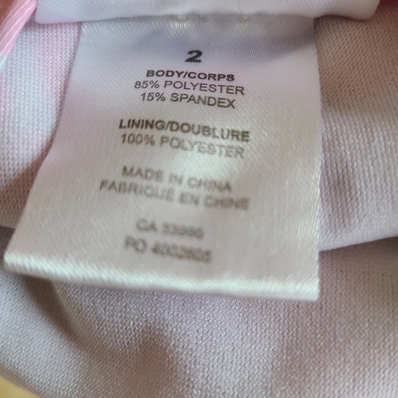 Barbie pink and gold one piece swimsuit - Picture 4 of 5